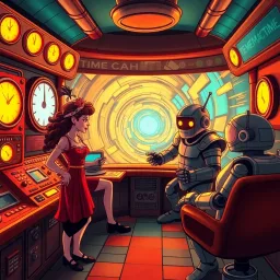 Chronochaos: Whose Time Is It Anyway? - Text-based game