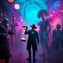 Chrono Clash: Whose Time is It Anyway? - Text-based game