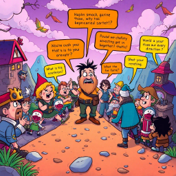 Whose Adventure Is It Anyway? - Text-based game
