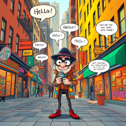 Whose Hellos Are These, Anyway? - Text-based game