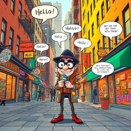 Whose Hellos Are These, Anyway? - Text-based game
