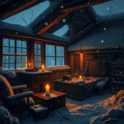 Snowstorm Sanctuary - Text-based game