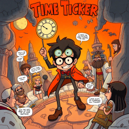Chrono Chums: Who's There? - Text-based game