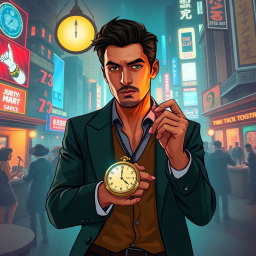 Chrono Chaser: Whose Time is it Anyway? - Text-based game