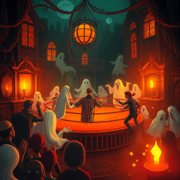 Whose Ghost Is It Anyway? - Text-based game