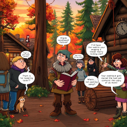 Logjam Chronicles: Whose Logs Are These, Anyway? - Text-based game
