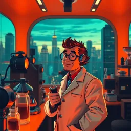 Brewed Awakenings - Text-based game