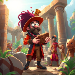 Relic Ruckus: Whose Is It Anyway? - Text-based game
