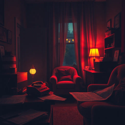 Nightcall: Whose There? - Text-based game