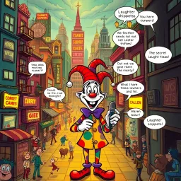Whose Laugh is it Anyway? - Text-based game