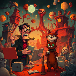 Metamayhem: Whose Adventure Is It Anyway? - Text-based game
