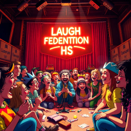 Whose Laugh Is It Anyway? - Text-based game