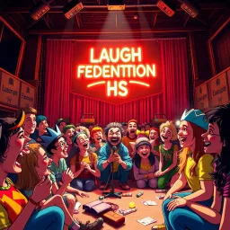 Whose Laugh Is It Anyway? - Text-based game