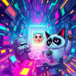 Memeception: Who's Hello, Anyway? - Text-based game