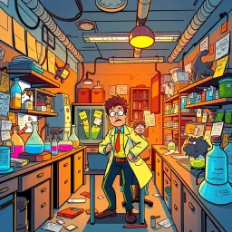 Whose Lab Is It Anyway? - Text-based game