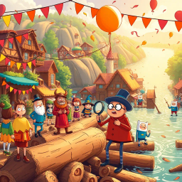 Log Jamboree: Who Owns These Logs Anyway? - Text-based game