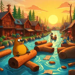 Whose Logs Are These, Anyway? - Text-based game