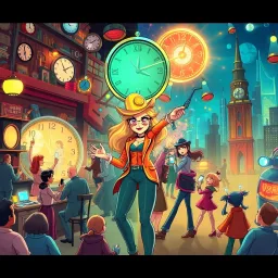 Chronochaos: Whose Time Is It Anyway? - Text-based game
