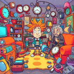 ChronoChaos: Whose Time is it Anyway? - Text-based game