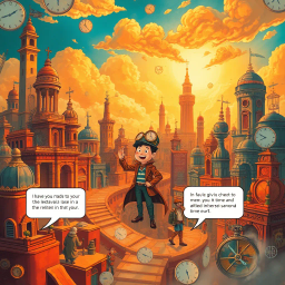 Chronochaos: Whose Time Is It Anyway? - Text-based game