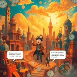 Chronochaos: Whose Time Is It Anyway? - Text-based game