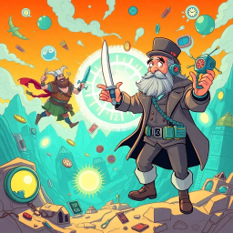 Chronochaos: Whose Time Is It Anyway? - Text-based game