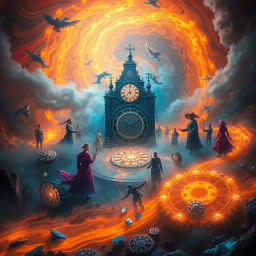 Chronochaos: Whose Time Is It Anyway? - Text-based game