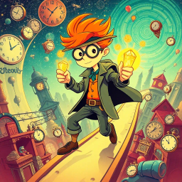 Chronochaos: Whose Time Is It Anyway? - Text-based game