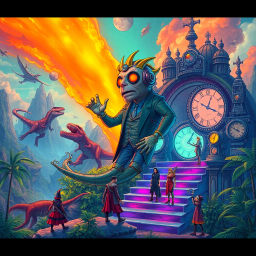 Chronochaos: Whose Time Is It Anyway? - Text-based game