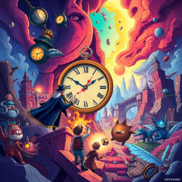 Chronochaos: Whose Time Is It Anyway? - Text-based game