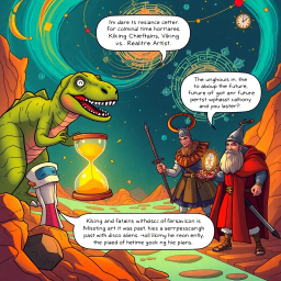 Chronochaos: Whose Time Is It Anyway? - Text-based game