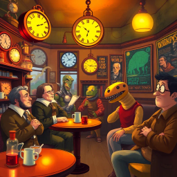 Chronochaos: Whose Time is It Anyway? - Text-based game