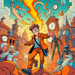 Chronochaos: Whose Time Is It Anyway? - Text-based game