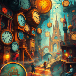 Chronochaos: Whose Time Is It Anyway? - Text-based game