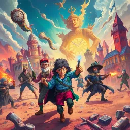 ChronoBrawl: Whose Time is It Anyway? - Text-based game