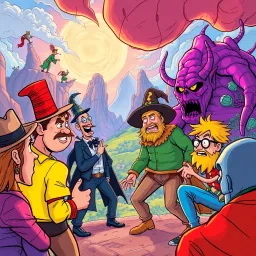 Metamayhem: Whose Adventure Is It Anyway?