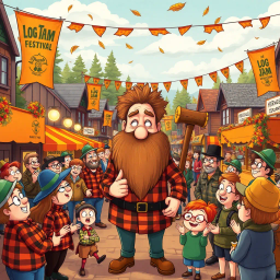 Log Jam: Whose Logs Are These, Anyway? - Text-based game