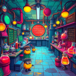 Labyrinth of Whose Lab is it Anyway? - Text-based game