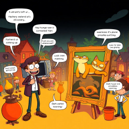 Whose Is It Anyway? - Text-based game