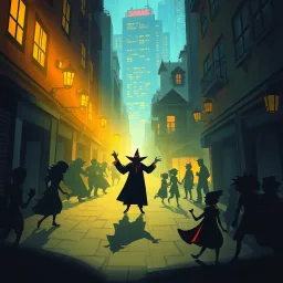 Whose Shadow Is It Anyway? - Text-based game