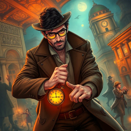 ChronoCaper: Whose Time Is It Anyway? - Text-based game