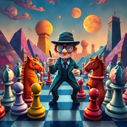 Whose Piece Is It Anyway? - Text-based game