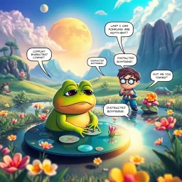 Memeception: Whose Hello Is It Anyway? - Text-based game