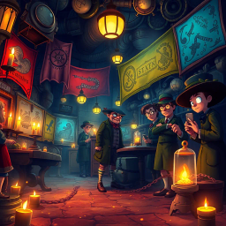 Relic Ruckus: Whose Is It Anyway? - Text-based game
