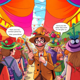 Whose Hat Is It Anyway? - Text-based game