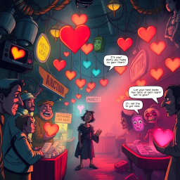 Whose Heart Is It, Anyway? - Text-based game