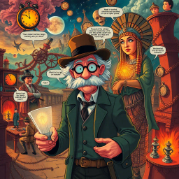 Chrono Clash: Whose Time Is It Anyway? - Text-based game