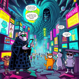 Memeception: Whose Hello is it Anyway? - Text-based game