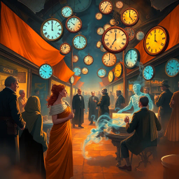 ChronoClash: Whose Time Is It Anyway? - Text-based game