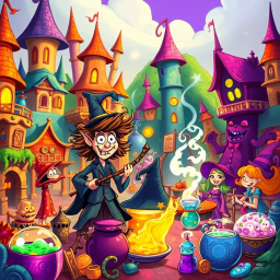 Whose Witchcraft is it Anyway? - Text-based game